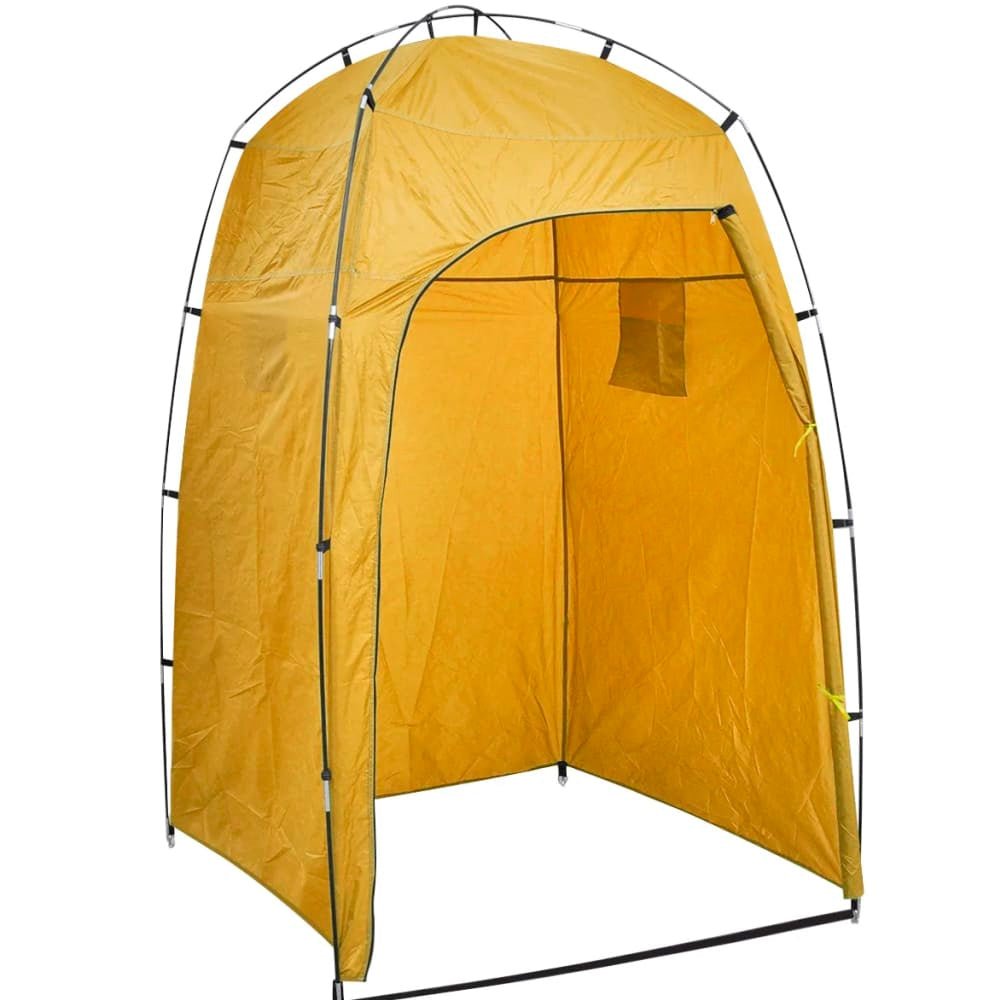 Yellow Portable Outdoor Shower & Changing Shelter