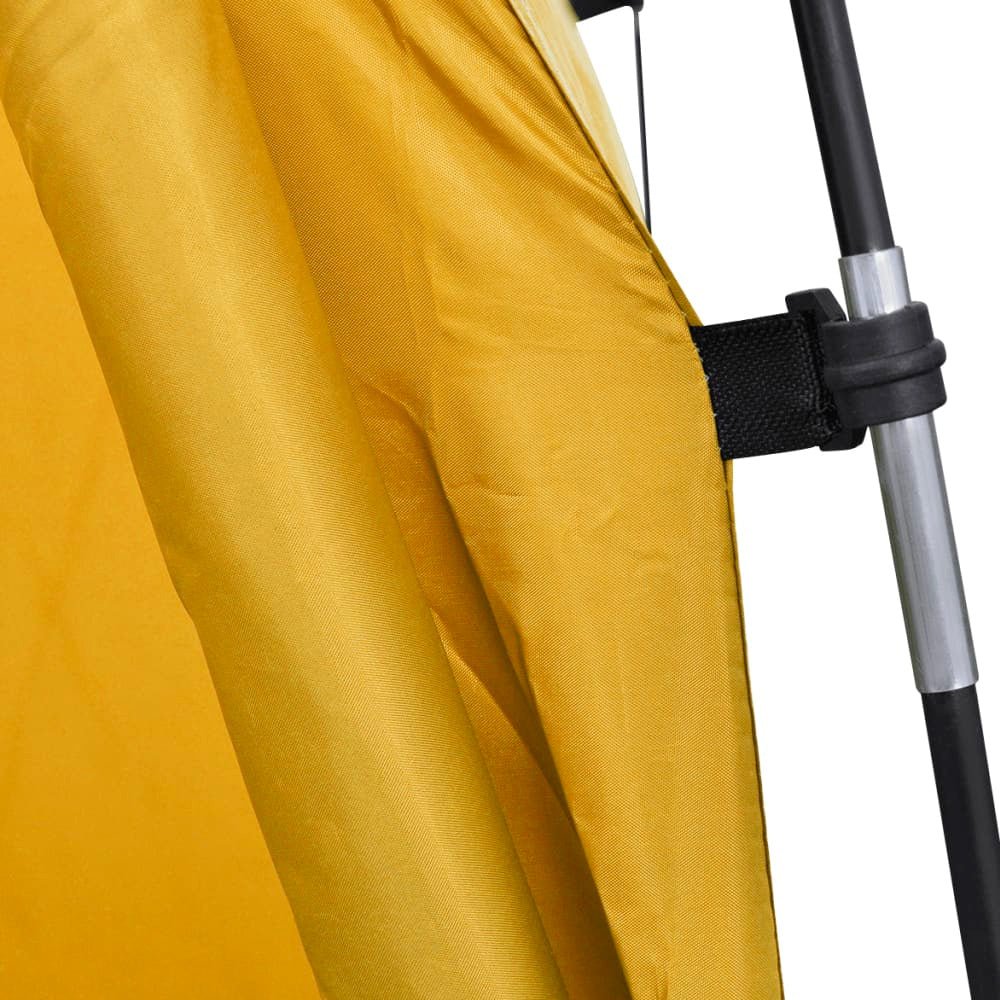 Yellow Portable Outdoor Shower & Changing Shelter