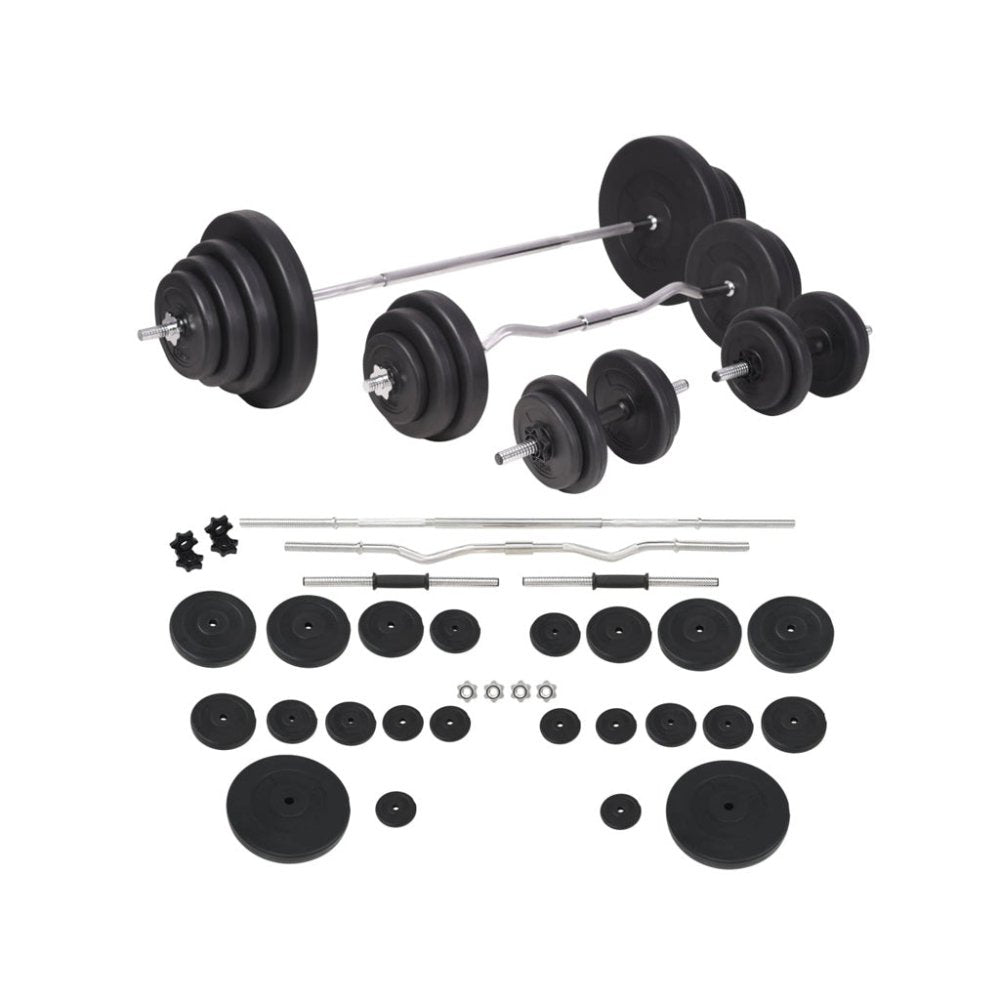 120kg Barbell and Dumbbell Set
