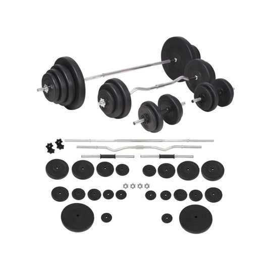 120kg Barbell and Dumbbell Set