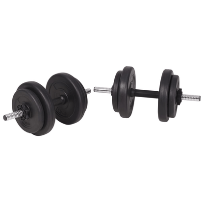 120kg Weight Bench Set with Barbell, Dumbbells & Rack - Fittux