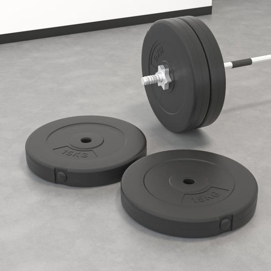 2 - Piece Cement Weight Plates - 2x15kg (Total 30kg)