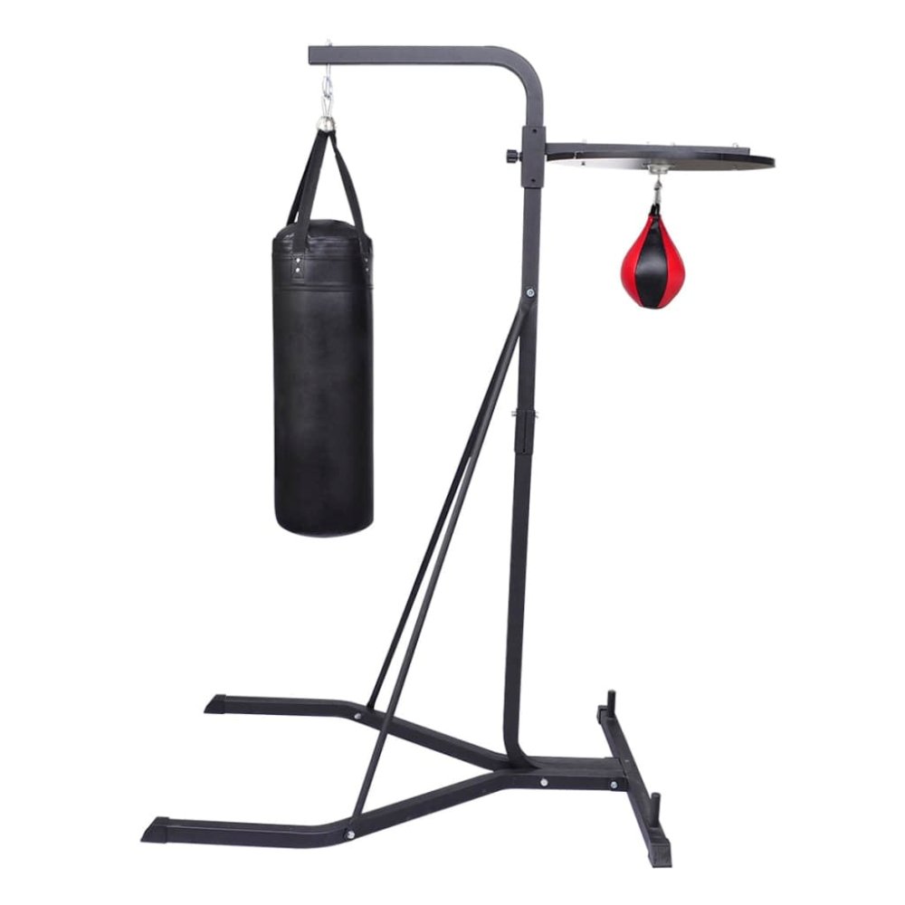 2 - Way Boxing Stand with Punching Bag and Speedball Plate