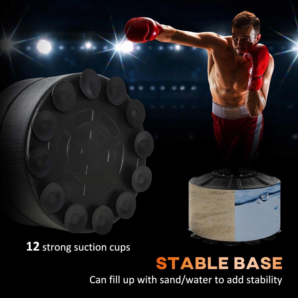 3 - in - 1 Freestanding Boxing Punch Bag with Speedballs & Reflex Bar