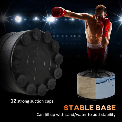 3 - in - 1 Freestanding Boxing Punch Bag with Speedballs & Reflex Bar