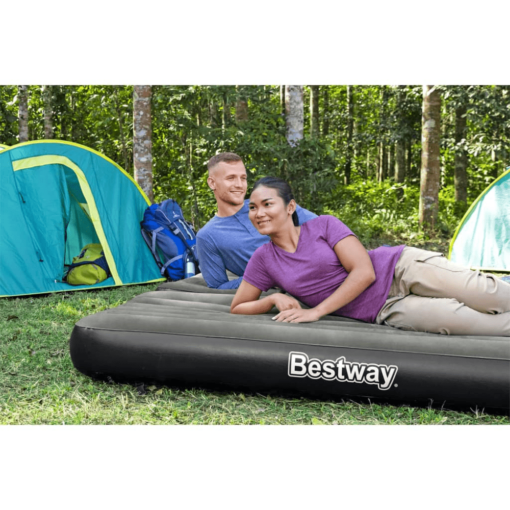 3 - in - 1 Inflatable Air Bed – Twin, King or Double - Height Blow Up Mattress
