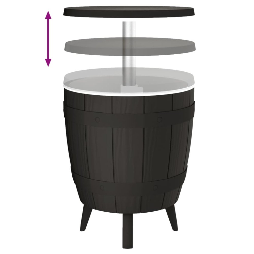 3 - in - 1 Outdoor Ice Cooler Table – Coffee & Cocktail Table
