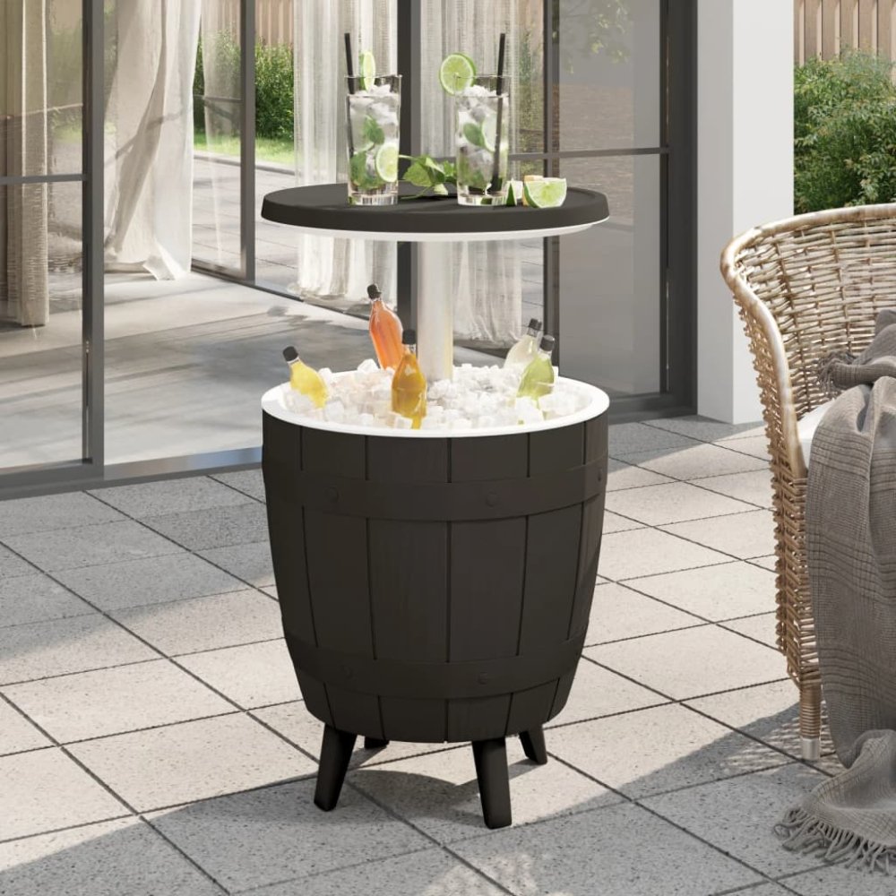 3 - in - 1 Outdoor Ice Cooler Table – Coffee & Cocktail Table