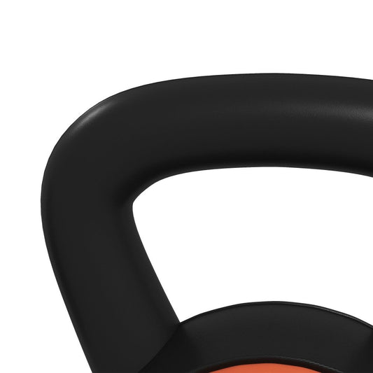 3 - Piece Kettlebell Set – 5lb, 10lb & 15lb with Storage Tray