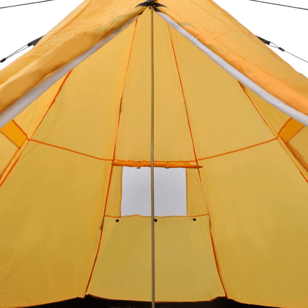4 - Person Camping Tent – Yellow - Fittux