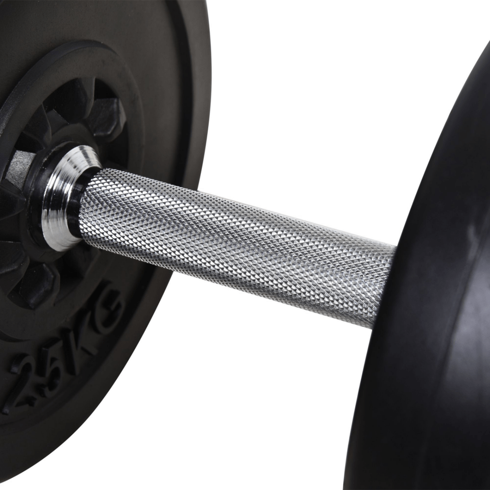 65kg Adjustable Dumbbell & Barbell Set – 2 - in - 1 Free Weights with Connector Bar - Fittux
