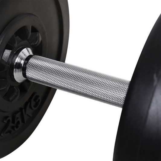 65kg Adjustable Dumbbell & Barbell Set – 2 - in - 1 Free Weights with Connector Bar - Fittux