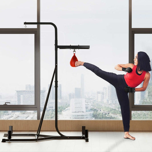 Adjustable Boxing Speedbag Platform – Heavy Bag Compatible Stand
