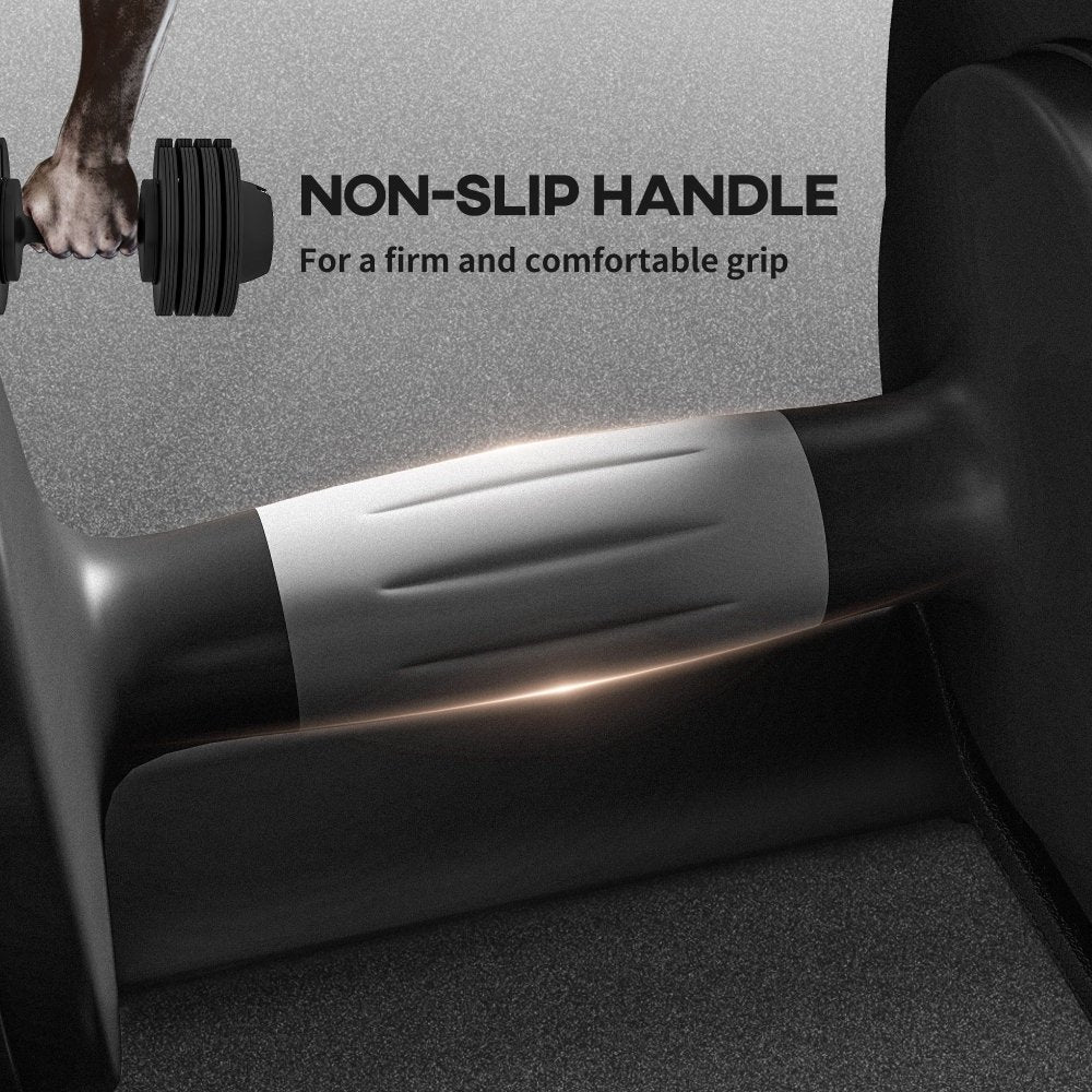 Adjustable Dumbbells 24kg Pair – Home Gym Weights Set