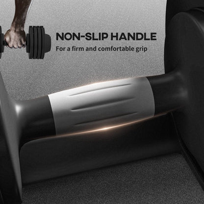 Adjustable Dumbbells 24kg Pair – Home Gym Weights Set