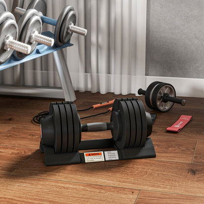 Adjustable Dumbbells 24kg Pair – Home Gym Weights Set