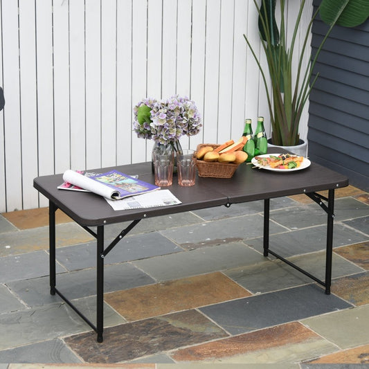 Adjustable Folding Camping Table