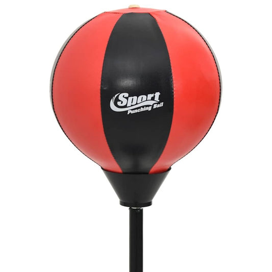 Adjustable Freestanding Punching Ball Set with Gloves