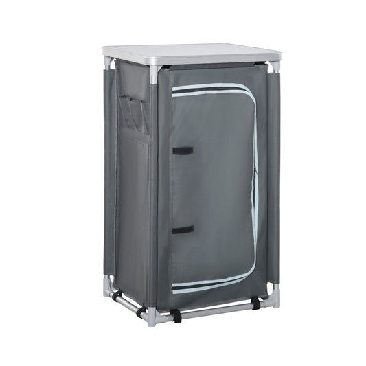 Camping Kitchen Table with Storage