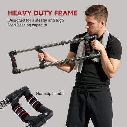 Chest Expander – Adjustable Spring Exercise Equipment (10–50kg)