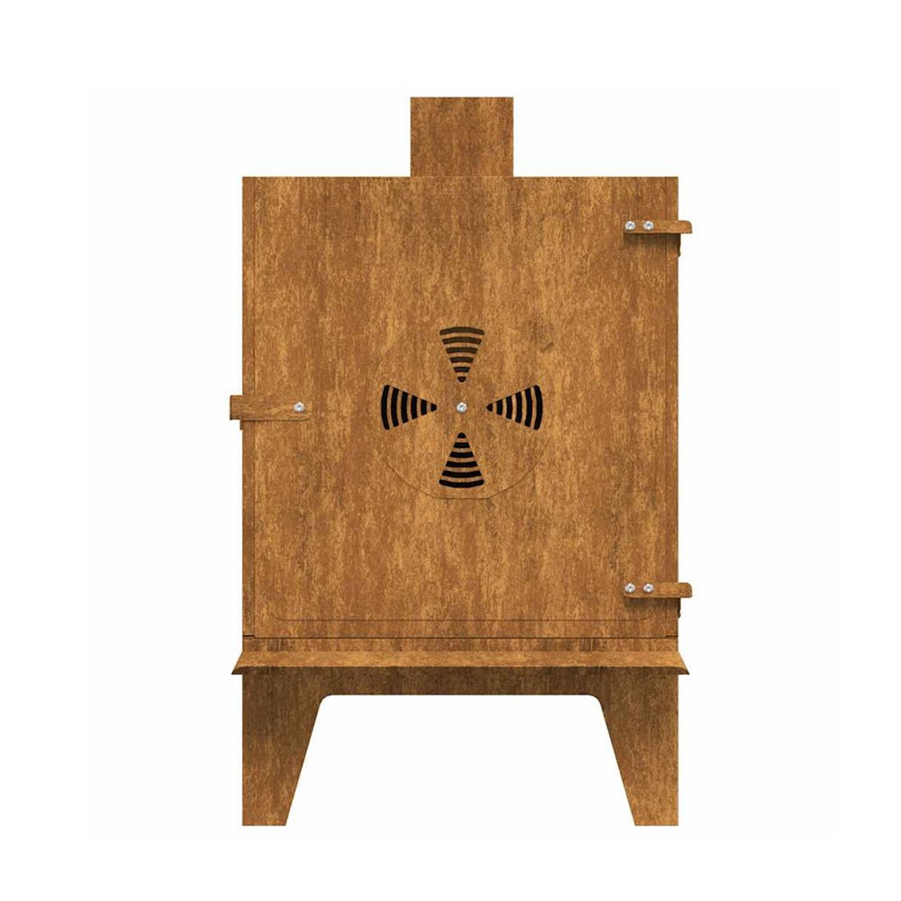 Corten Steel Portable Camping Stove