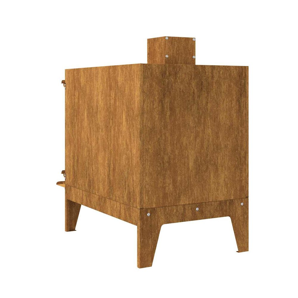 Corten Steel Portable Camping Stove