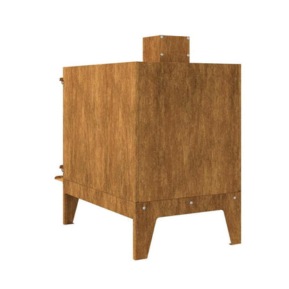 Corten Steel Portable Camping Stove