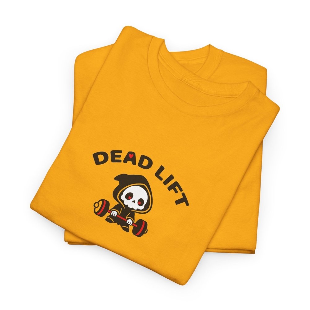 Cute Dead Lift T-Shirt – Gym Reaper Graphic Tee
