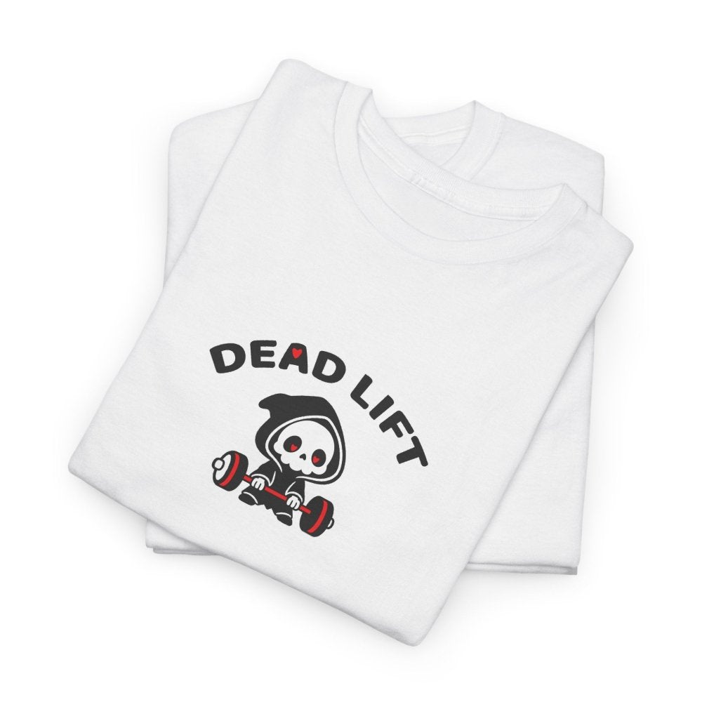 Cute Dead Lift T-Shirt – Gym Reaper Graphic Tee