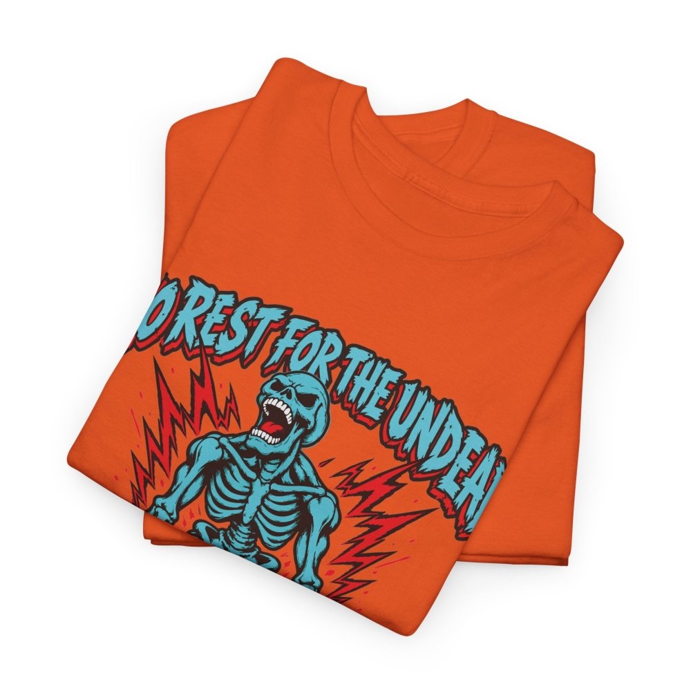 Dead Lift Gym T-Shirt – Skeleton Weightlifting Graphic Tee