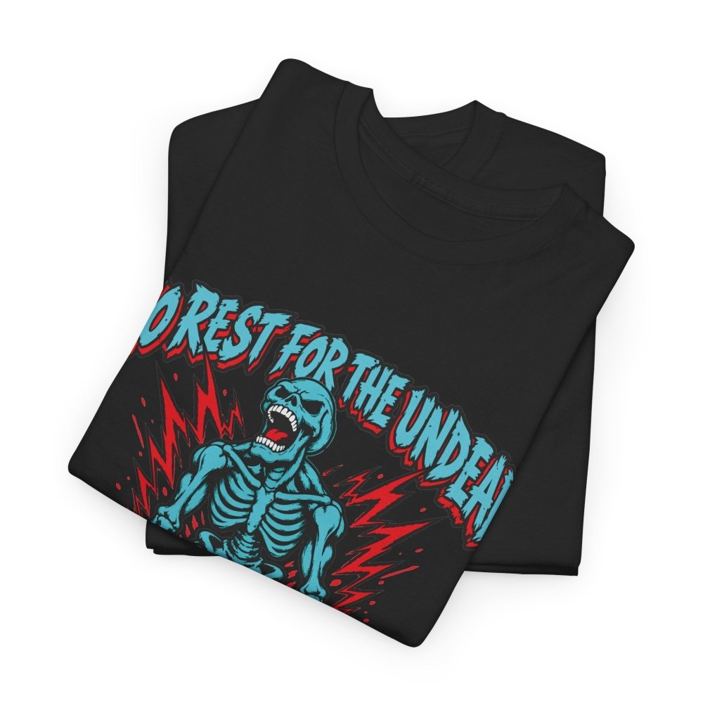 Dead Lift Gym T-Shirt – Skeleton Weightlifting Graphic Tee