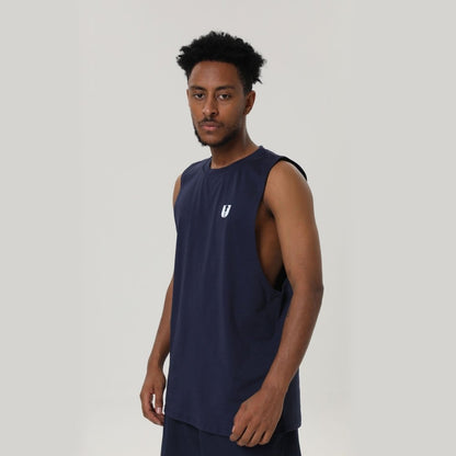 Fittux Training Vest – Black & Blue