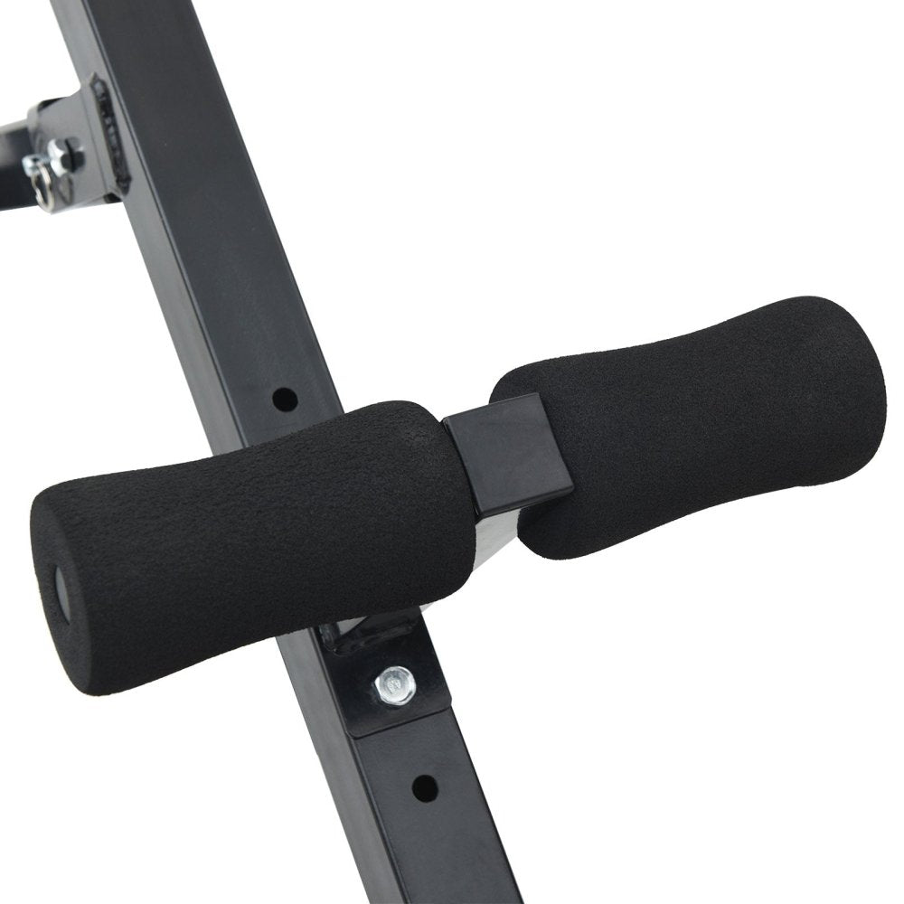 Foldable Adjustable Steel Hyperextension Bench
