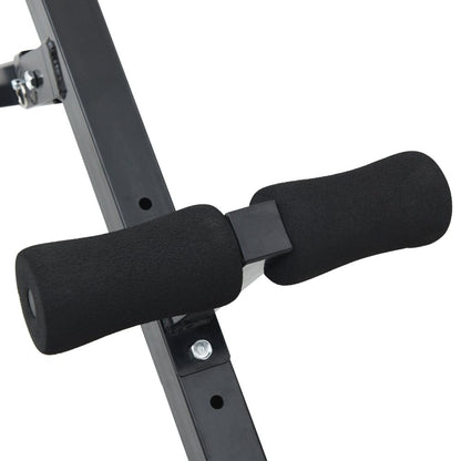 Foldable Adjustable Steel Hyperextension Bench