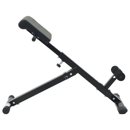 Foldable Adjustable Steel Hyperextension Bench