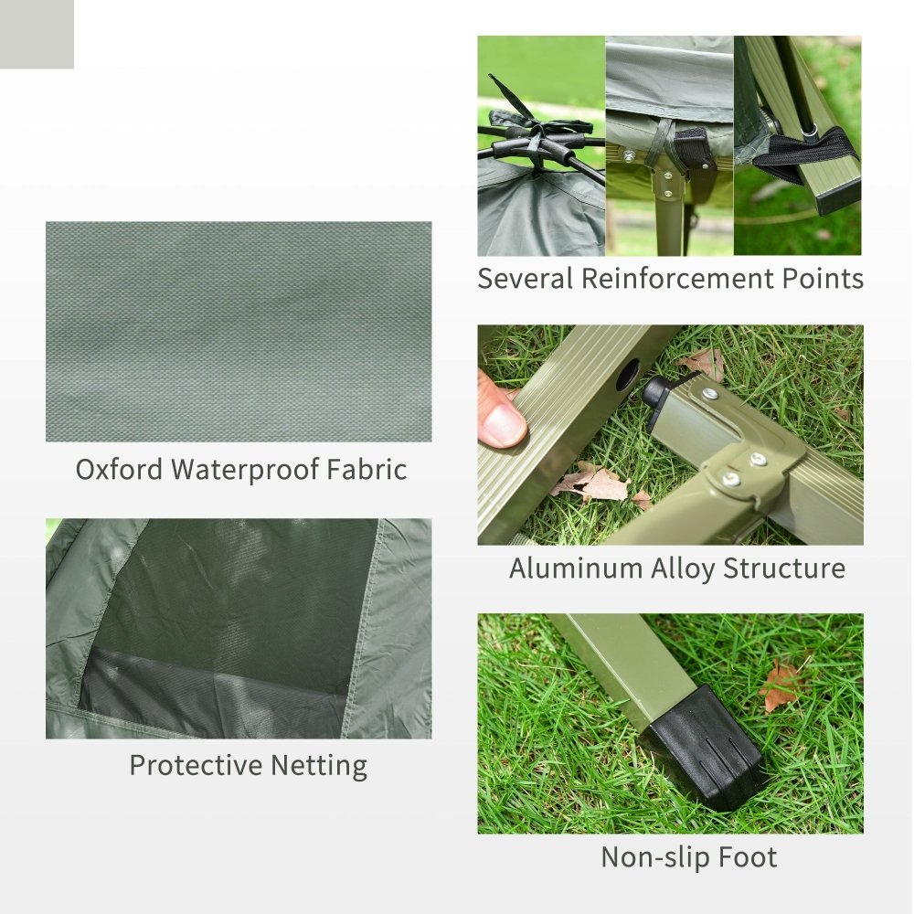 Foldable Camping Tent with Bed – All - in - One Set