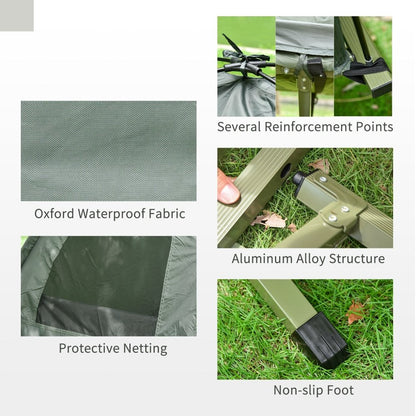 Foldable Camping Tent with Bed – All - in - One Set