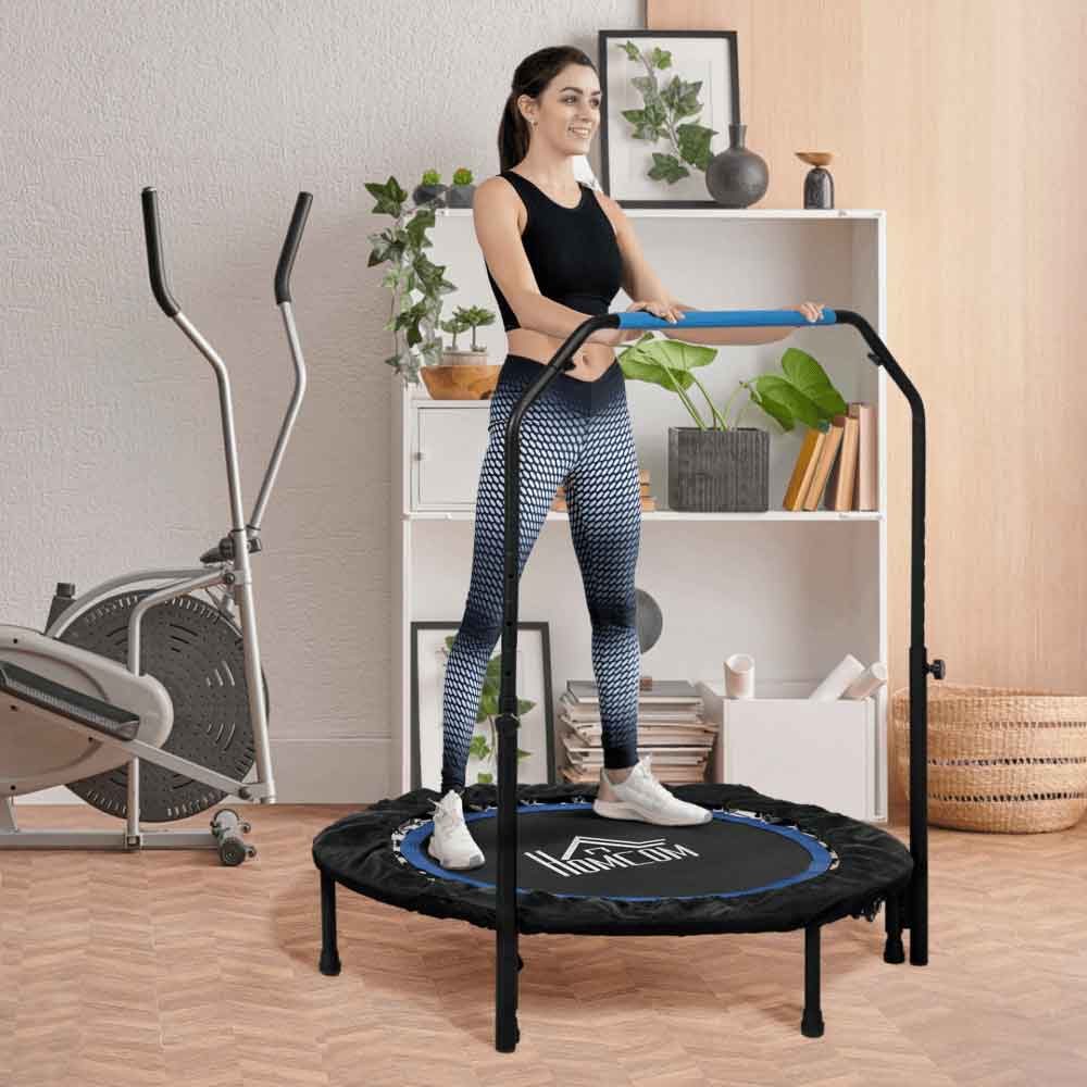 Foldable Mini Trampoline – Blue