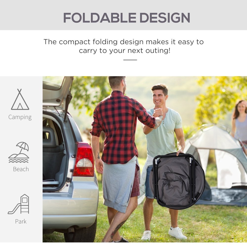 Folding Moon Camping Chair