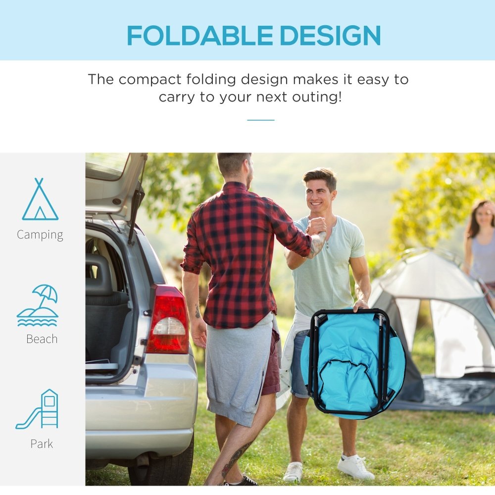 Folding Moon Camping Chair