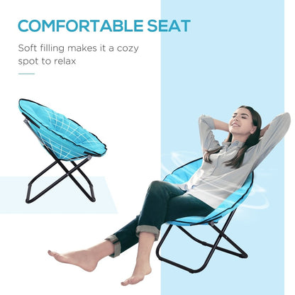 Folding Moon Camping Chair