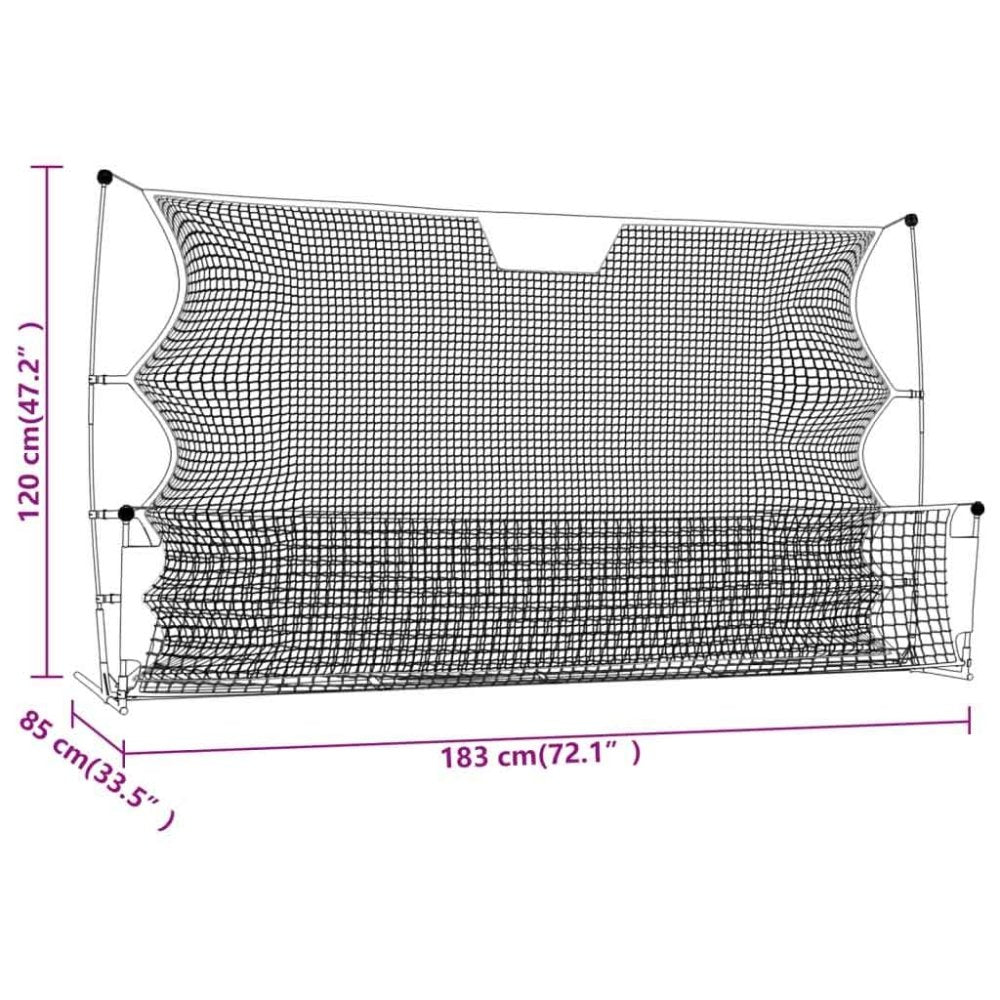 Football Rebounder 183 x 85 x 120cm