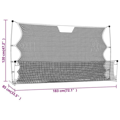 Football Rebounder 183 x 85 x 120cm