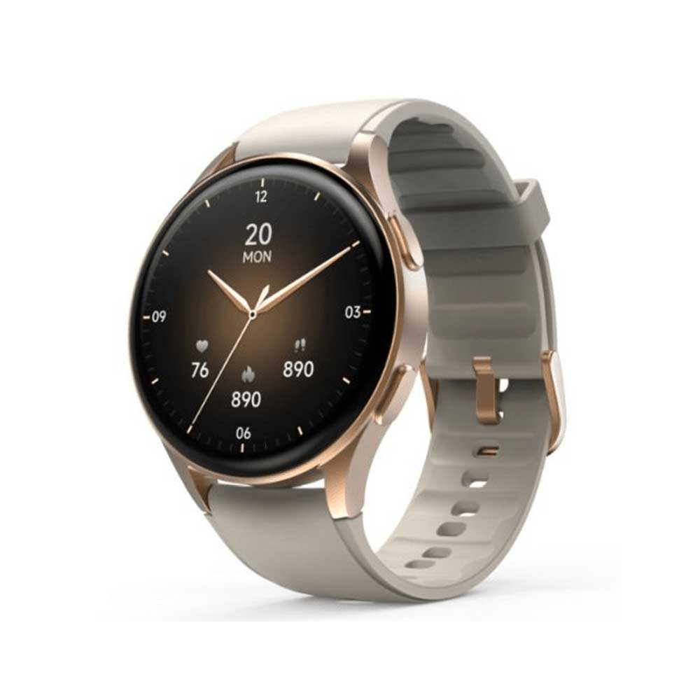 Hama 8900 Fitness Smartwatch – Beige & Gold