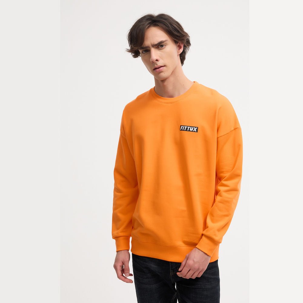 Heavyweight Sweatshirt - 100% Cotton - Fittux