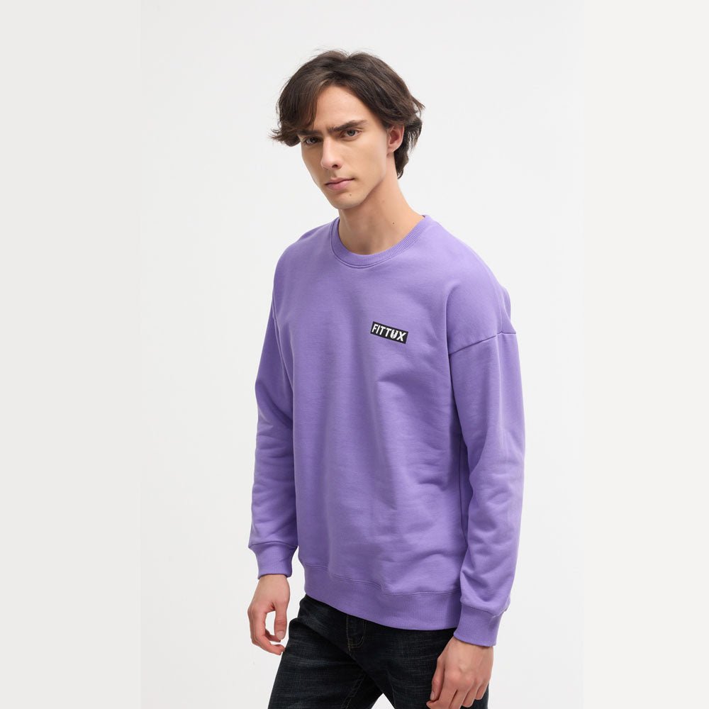 Heavyweight Sweatshirt - 100% Cotton - Fittux