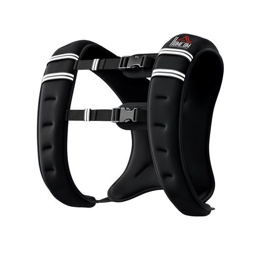 HOMCOM 8kg Weighted Running Vest – Adjustable Training Vest for Running