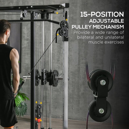 Home Gym Cable Machine – Multi - Function Pulley Station