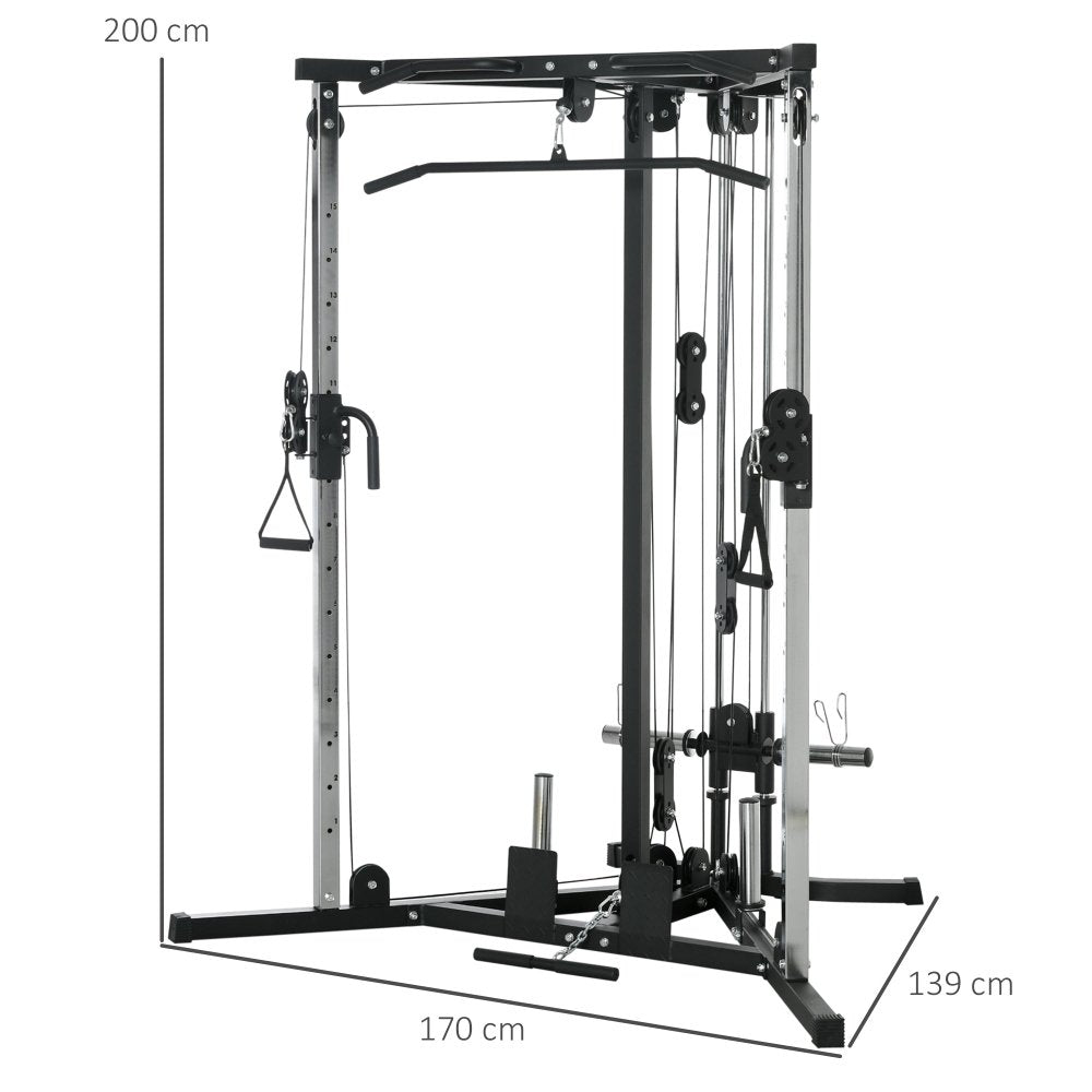 Home Gym Cable Machine – Multi - Function Pulley Station