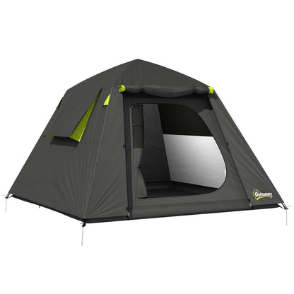 Outsunny 2 Man Waterproof Camping Tent with 2 Doors